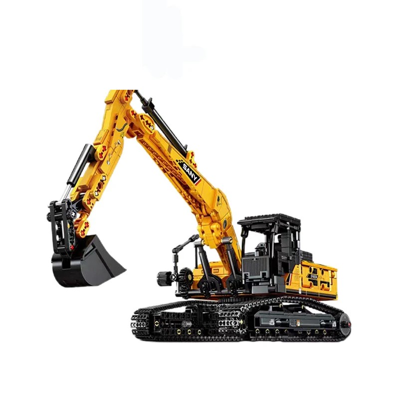 SEMBO 1022pcs Excavator MOC Building Set - Premium Quality